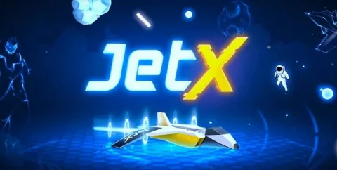 JetX rocket launch screen